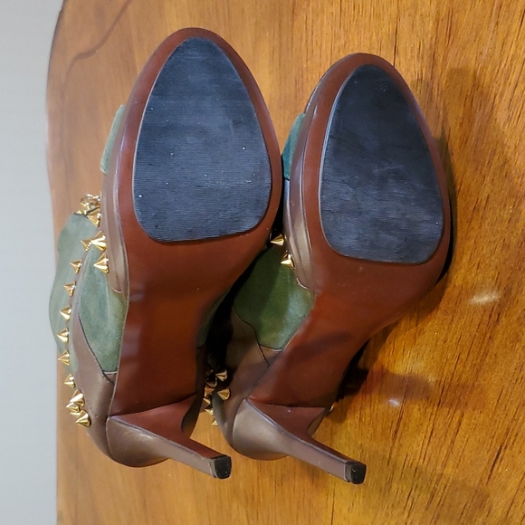 *SALE* Lilly Sarti open toed boots - Picture 8 of 10